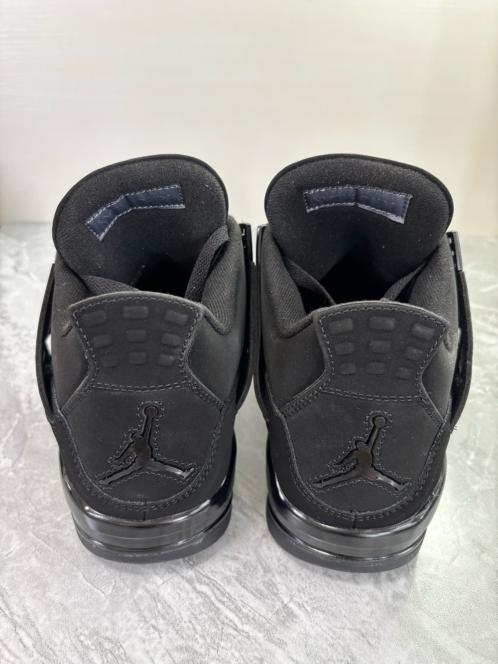 Air Jordan 4 Retro ‘Black Cat’ (2020) -Men's Classic Basketball Sneakers Shoes - Picture 6 of 6
